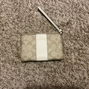 Coach mini wristlet